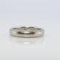 Mikimoto Milgrain Ring. Platinum Mikimoto Diamond Bezel Engraved PT950 Band