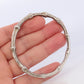 Tiffany & Co. Bracelet. BAMBOO 925 Sterling Silver Bangle 1996 Bracelet.
