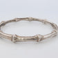Tiffany & Co. Bracelet. BAMBOO 925 Sterling Silver Bangle 1996 Bracelet.