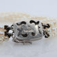 Mikimoto Bracelet. Vintage 14k Gold Mikimoto Pearl Strand Bracelet Lapis Lazuli.