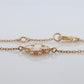 Van Cleef Arpels Alhambra Bracelet . Genuine VCA 18k YG Mother of Pearl Charm