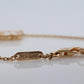 Van Cleef Arpels Alhambra Bracelet . Genuine VCA 18k YG Mother of Pearl Charm
