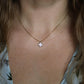 Van Cleef Arpels Alhambra Necklace . Genuine VCA 18k YG Sweet Shell Pendant