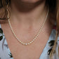 MIKIMOTO 10k Gold Pearl Necklace. Graduated  Pearl Strand 18in Necklace Mikimoto