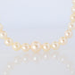 MIKIMOTO 10k Gold Pearl Necklace. Graduated  Pearl Strand 18in Necklace Mikimoto