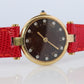 Cartier Vendome DIAMOND Watch. Must de Cartier Round ARGENT 925 Vermeil Quartz