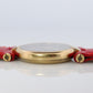 Cartier Vendome DIAMOND Watch. Must de Cartier Round ARGENT 925 Vermeil Quartz