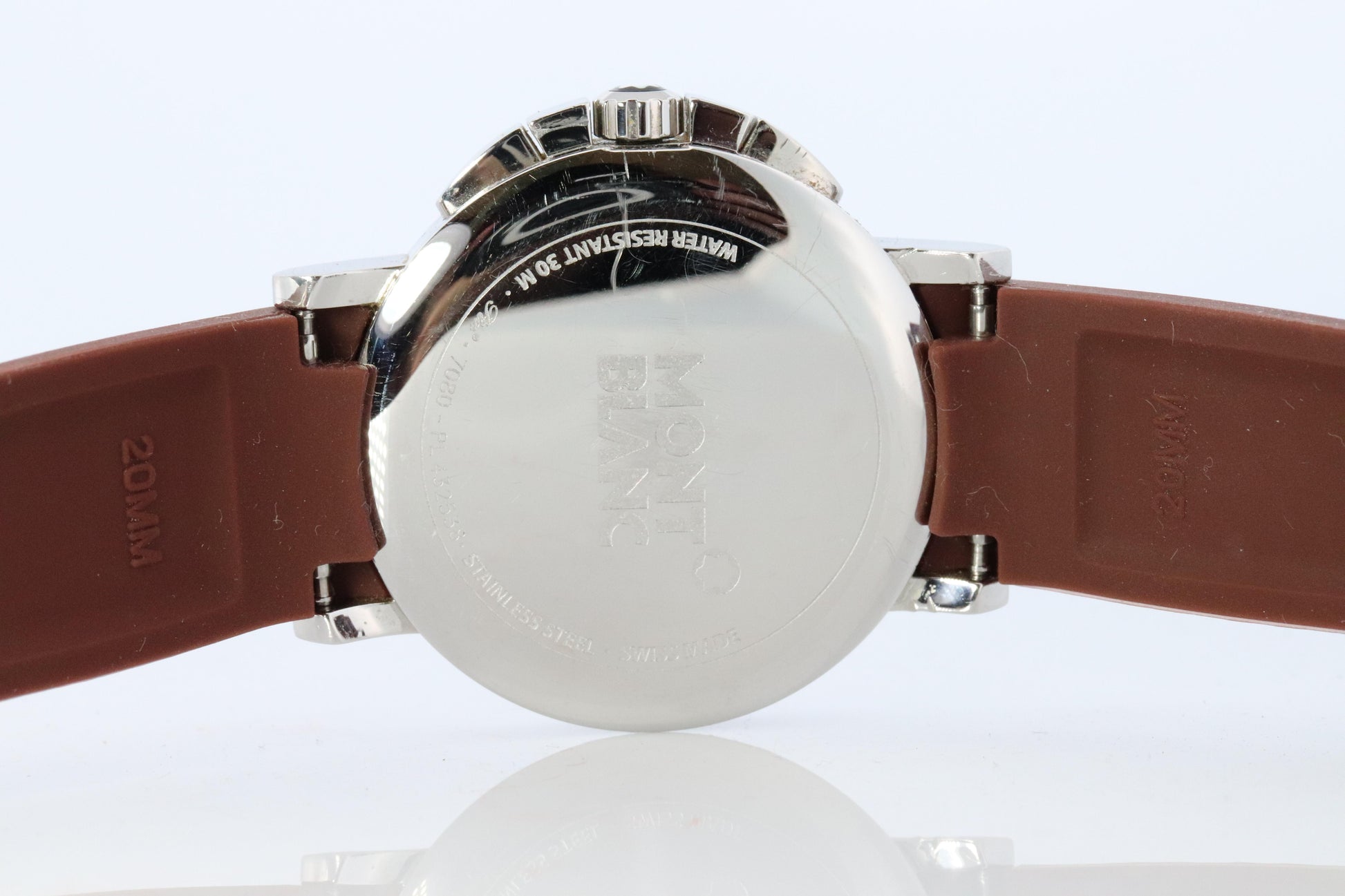 Mont Blanc Watch. Mont Blanc Summit XL Mens 7080 Brown Dial WristWatch