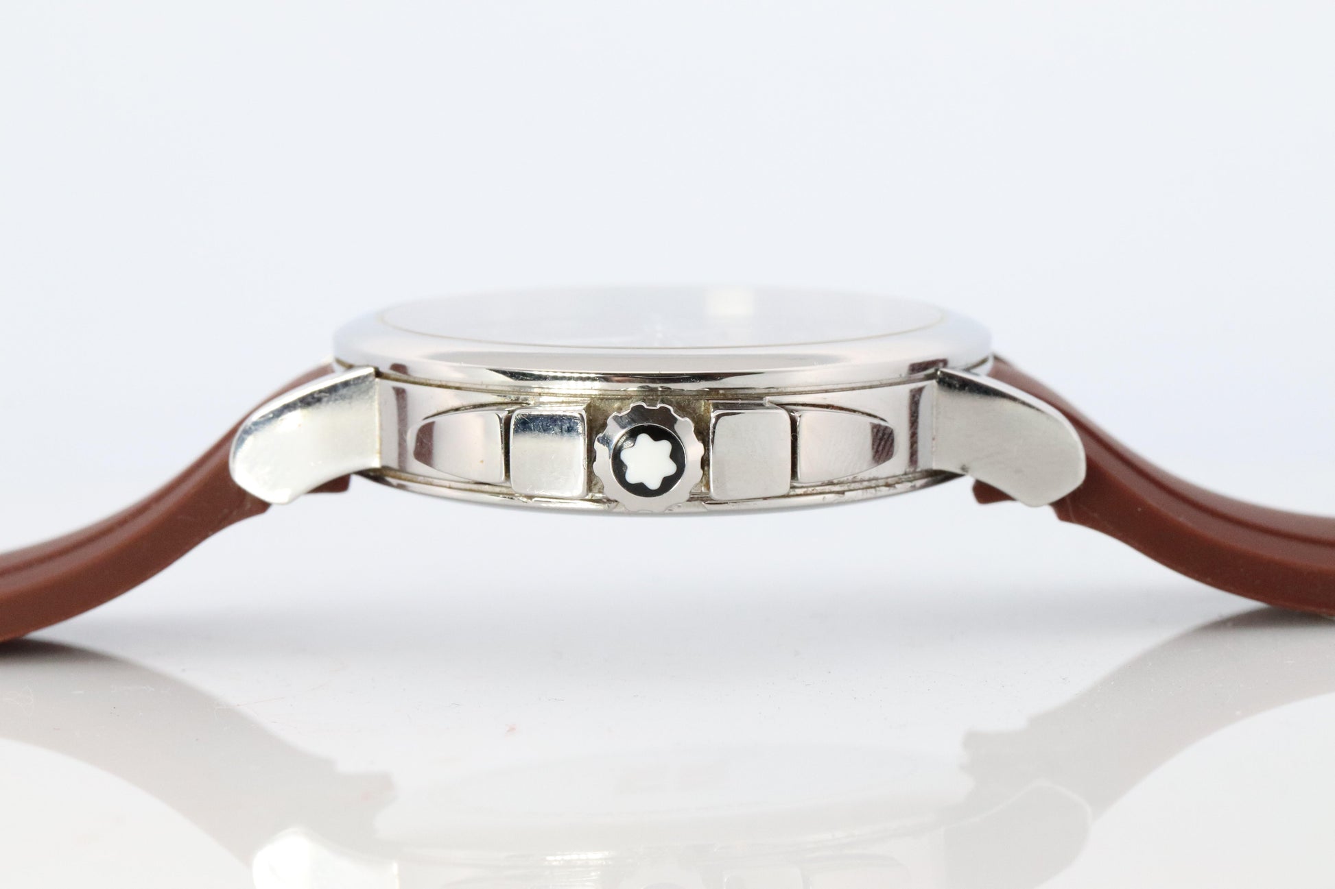Mont Blanc Watch. Mont Blanc Summit XL Mens 7080 Brown Dial WristWatch