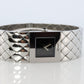 Chanel Watch. Genuine Matelasse Ladies Quartz Wristwatch Quilted Bracelet