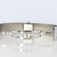 Chanel Watch. Genuine Matelasse Ladies Quartz Wristwatch Quilted Bracelet
