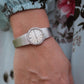 Genuine Rolex Watch. Diamond Bezel Ladies ROLEX 2649 Precision.