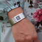 Chanel Watch. Genuine Matelasse Ladies Quartz Wristwatch Quilted Bracelet