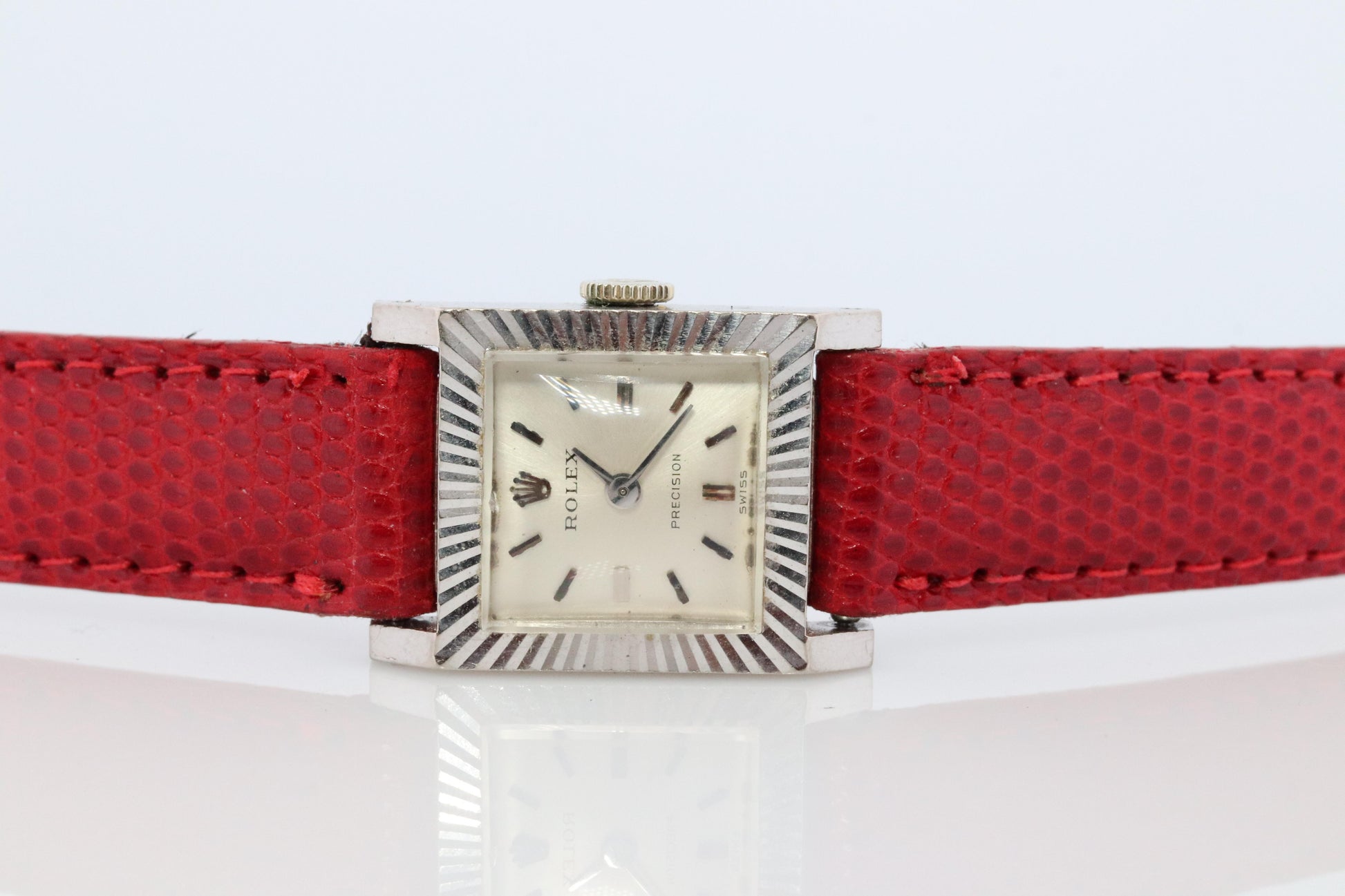 Genuine 18k Rolex Precision Watch. 18k Gold Ladies 2157 Rolex Manual Watch