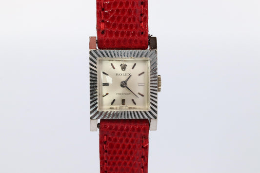 Genuine 18k Rolex Precision Watch. 18k Gold Ladies 2157 Rolex Manual Watch