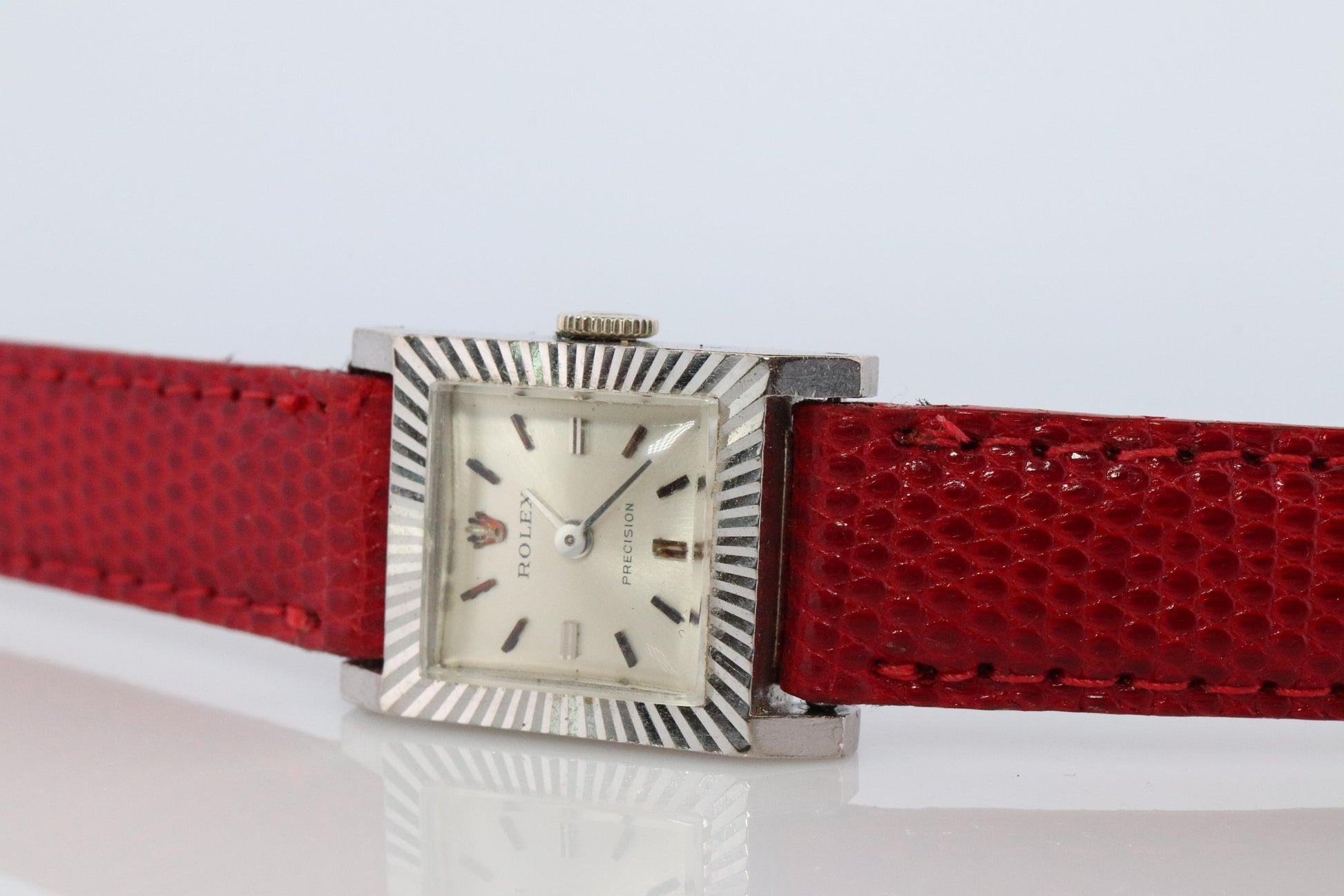Genuine 18k Rolex Precision Watch. 18k Gold Ladies 2157 Rolex Manual Watch