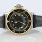 Tiffany and Co Diver Watch. 18k Gold and SS Tiffany L0729 Ladies Watch