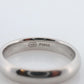 Harry Winston Ring. Comfort Fit Harry Winston Wedding 4mm wide Band.