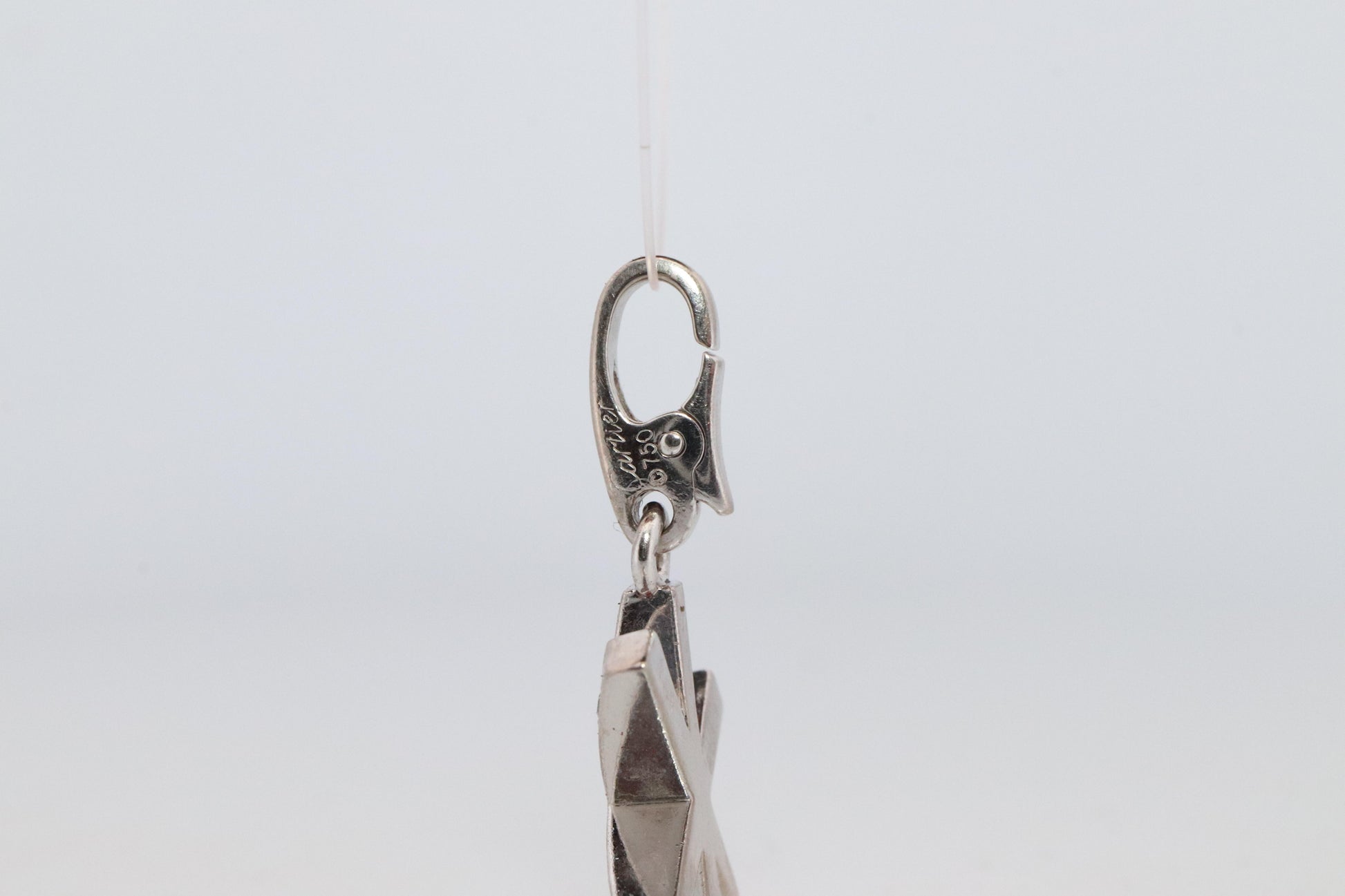 Genuine Cartier Firework Pendant. 18k White Gold Diamond Cartier Fireworks Charm