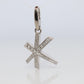 Genuine Cartier Firework Pendant. 18k White Gold Diamond Cartier Fireworks Charm