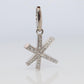 Genuine Cartier Firework Pendant. 18k White Gold Diamond Cartier Fireworks Charm