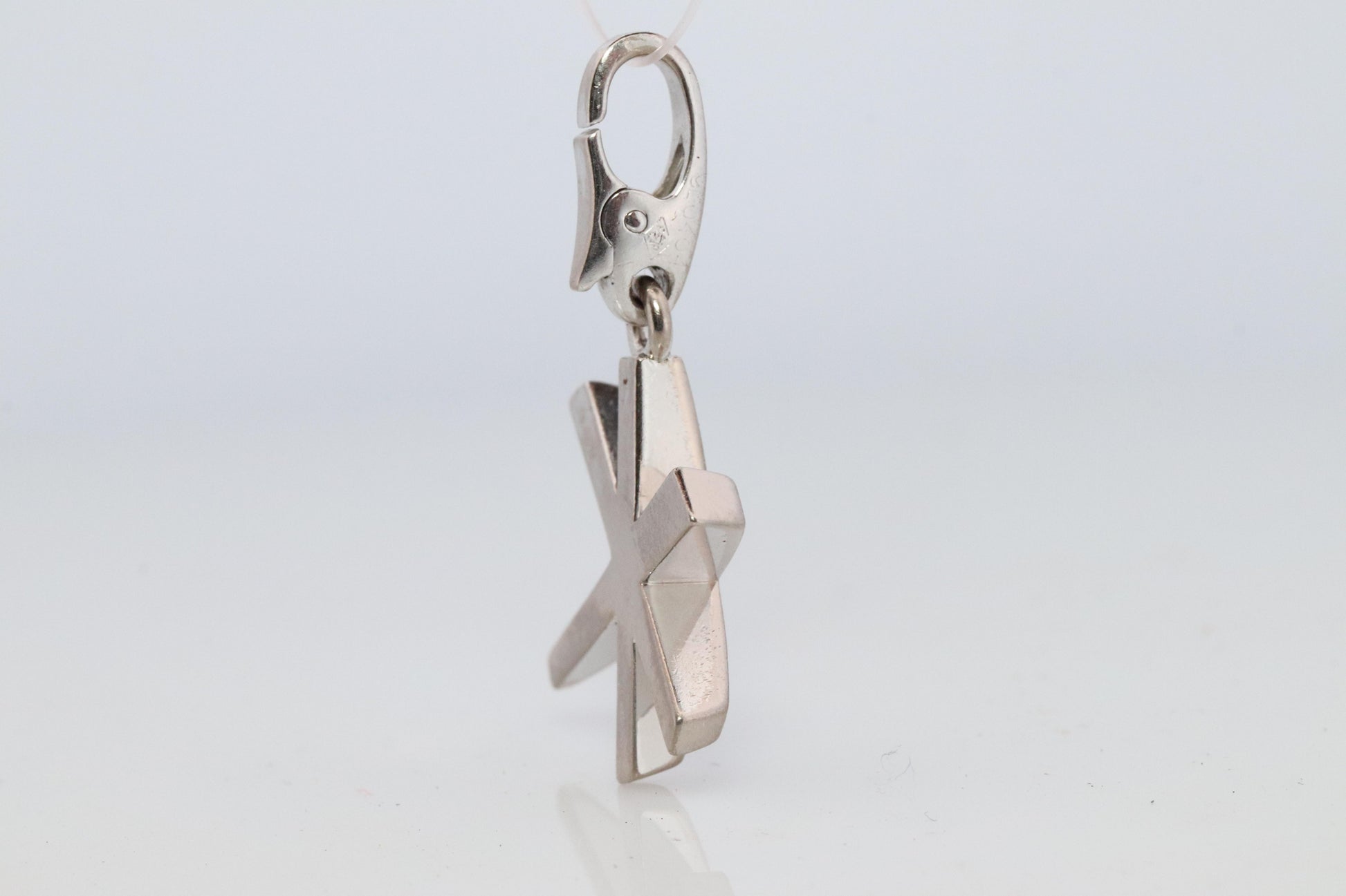 Genuine Cartier Firework Pendant. 18k White Gold Diamond Cartier Fireworks Charm