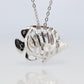 Mikimoto Pendant Sterling Silver. Mikimoto Fish with a Pearl Pendant Necklace.