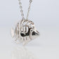 Mikimoto Pendant Sterling Silver. Mikimoto Fish with a Pearl Pendant Necklace.