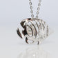 Mikimoto Pendant Sterling Silver. Mikimoto Fish with a Pearl Pendant Necklace.