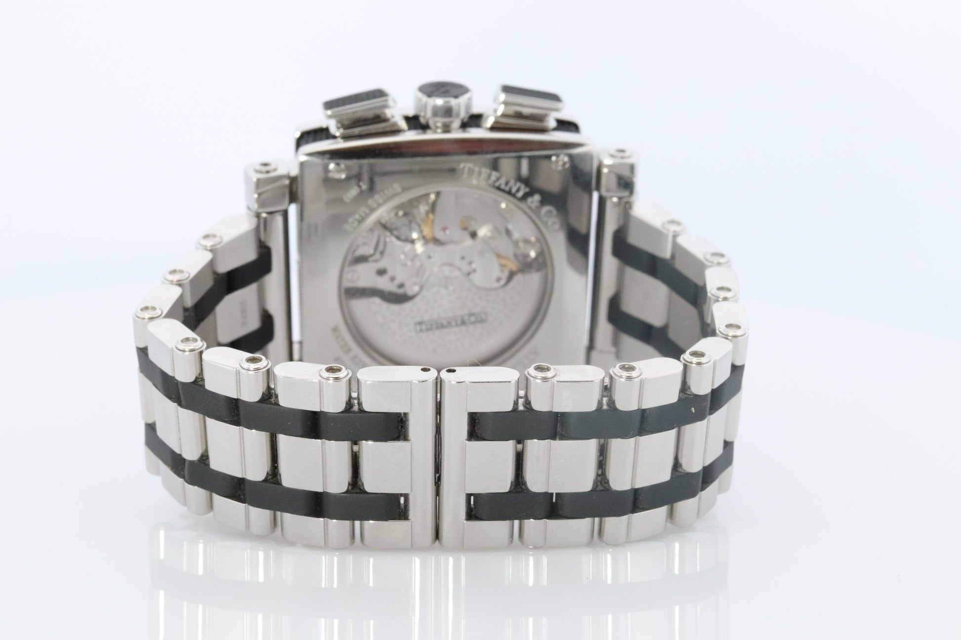 Tiffany and Co Watch. Automatic Tiffany Atlas T0803 Chronograph Mens Watch.