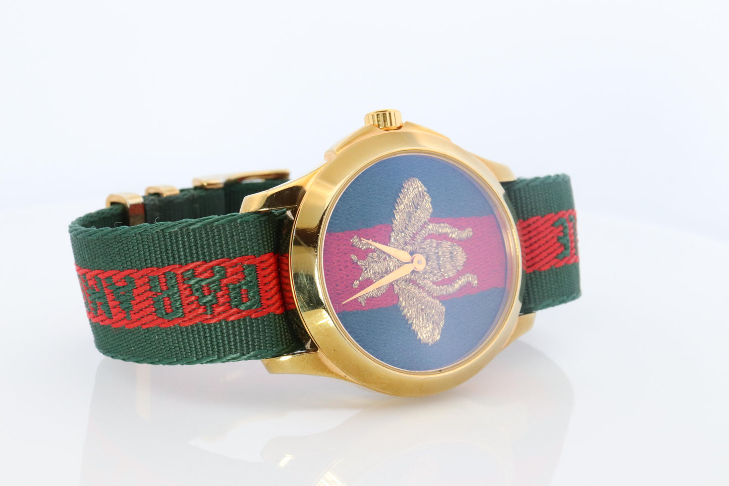 GUCCI Honey Bee Watch. Gucci Le Marche Des Merveilles Sherry Watch.