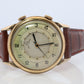 Jaeger Le Coultre Alarm Watch. 10k Gold Filled Mens JLC Memovox Vintage Watch.