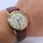Jaeger Le Coultre Alarm Watch. 10k Gold Filled Mens JLC Memovox Vintage Watch.