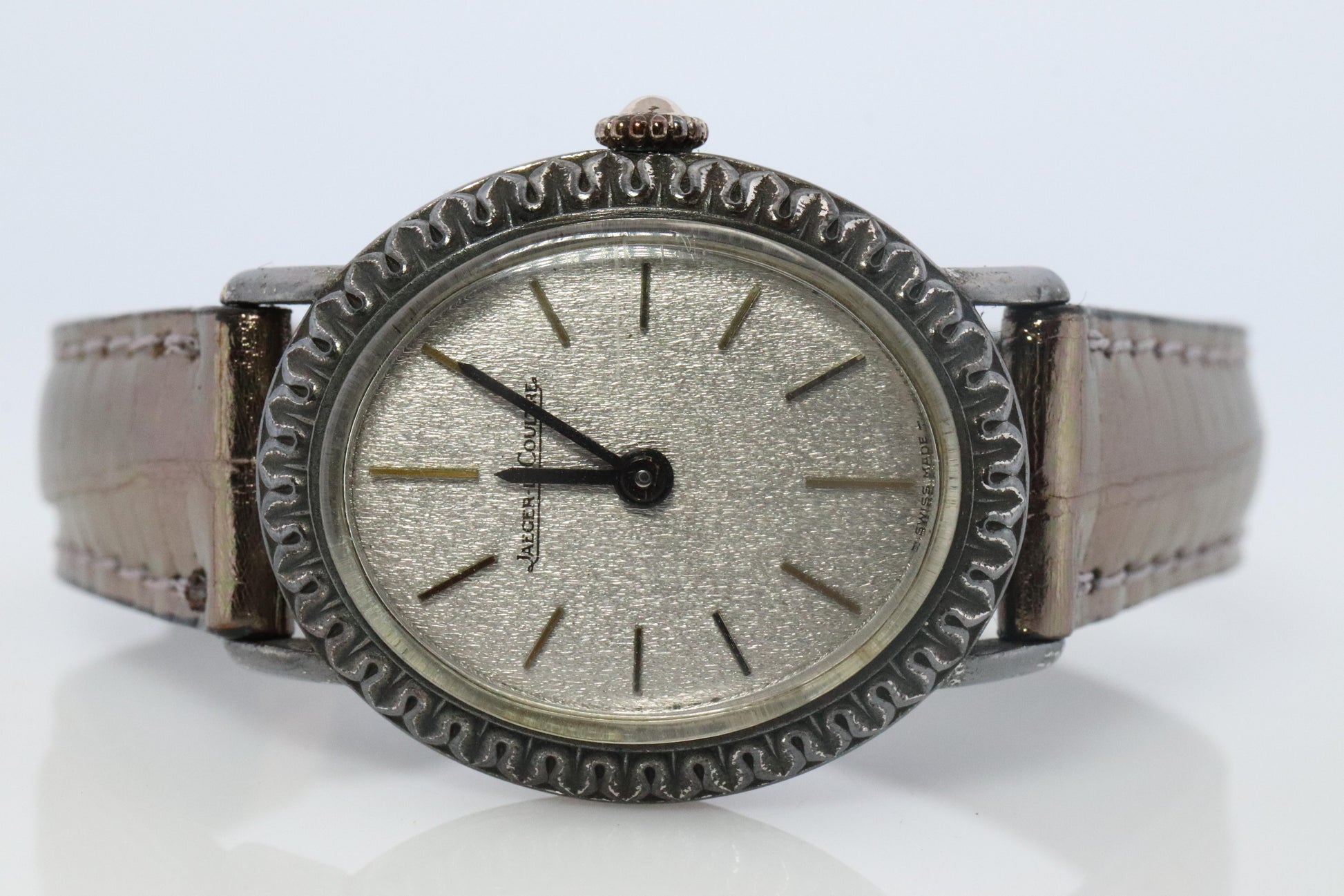 Jaeger Le Coultre 9034 Swiss Watch. Sterling Silver 925 JLC Ladies Watch.