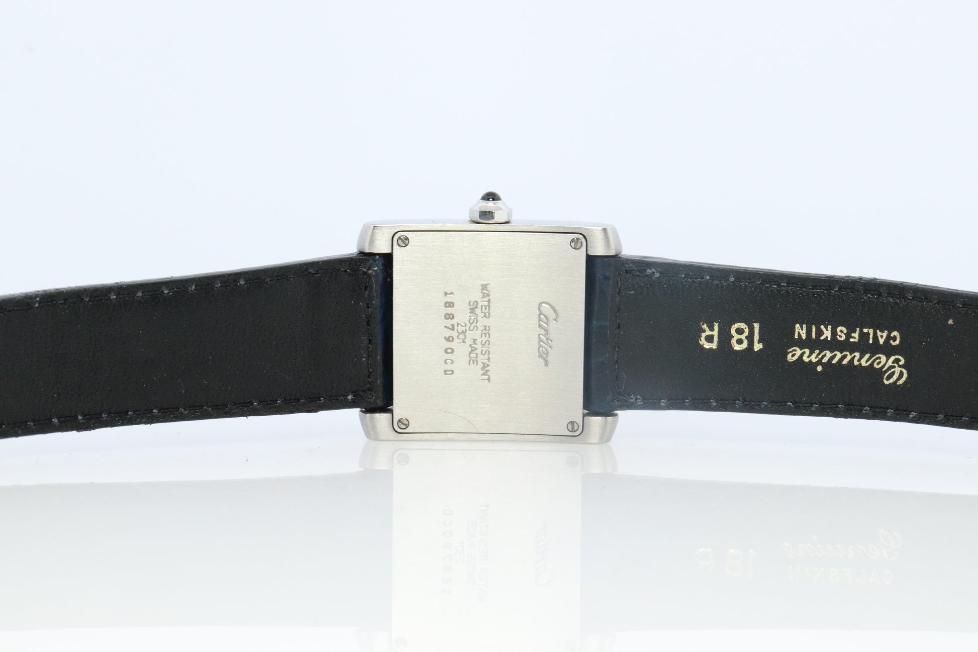 Vintage Cartier Tank Francaise Watch. Cartier 2301 Stainless Steel Quartz Watch