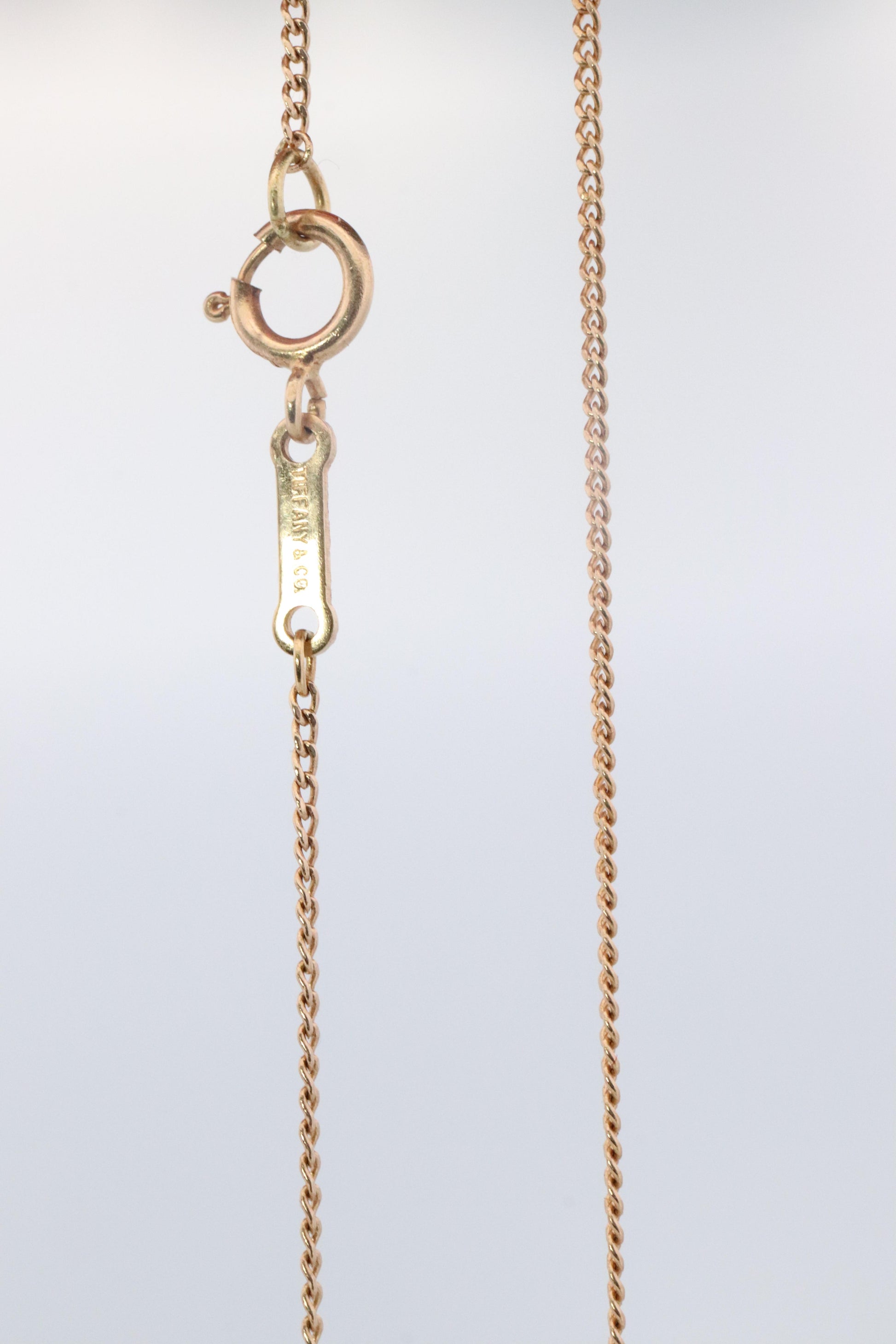 Tiffany and Co Heart Pendant 14k Tiffany Elsa Peretti Lapis Lazuli Necklace