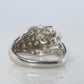 Panther Leopard Jaguar Cheetah Platinum ring. Diamond Encrusted Head band.