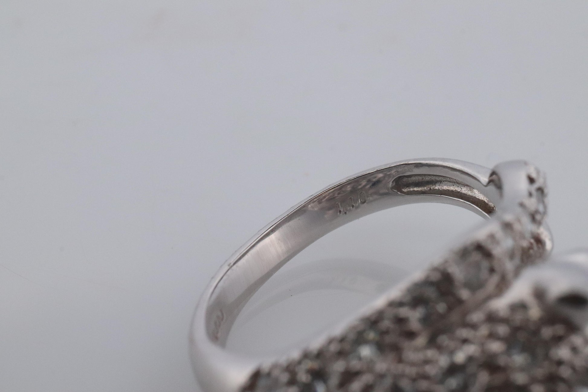 Panther Leopard Jaguar Cheetah Platinum ring. Diamond Encrusted Head band.