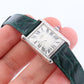 Vintage Must de Cartier Tank Watch. 925 Vermeil ARGENT 2416 Silver Dial Tank