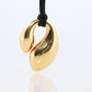 Tiffany & Co. 18k Gold Double Tear 1977 Cable Pendant Necklace