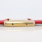 Vintage Must de Cartier Tank Gold Dial Watch. Vermeil ARGENT Small Tank