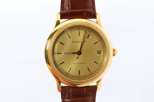 Bucherer Mens Watch. Bucherer 2892.503 Automatic Wristwatch