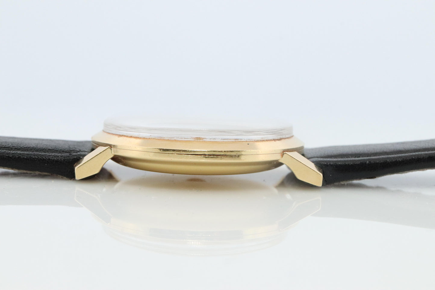 Vintage 14k ROLEX Watch. Rolex 14k YG Dress Watch 1950s.