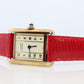 Vintage Must de Cartier Tank Pillar 5057001 Dial Watch Vermeil ARGENT Small Tank