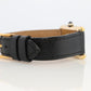 Vintage Must de Cartier Tank Black Dial Watch Vermeil ARGENT Small Manual Tank