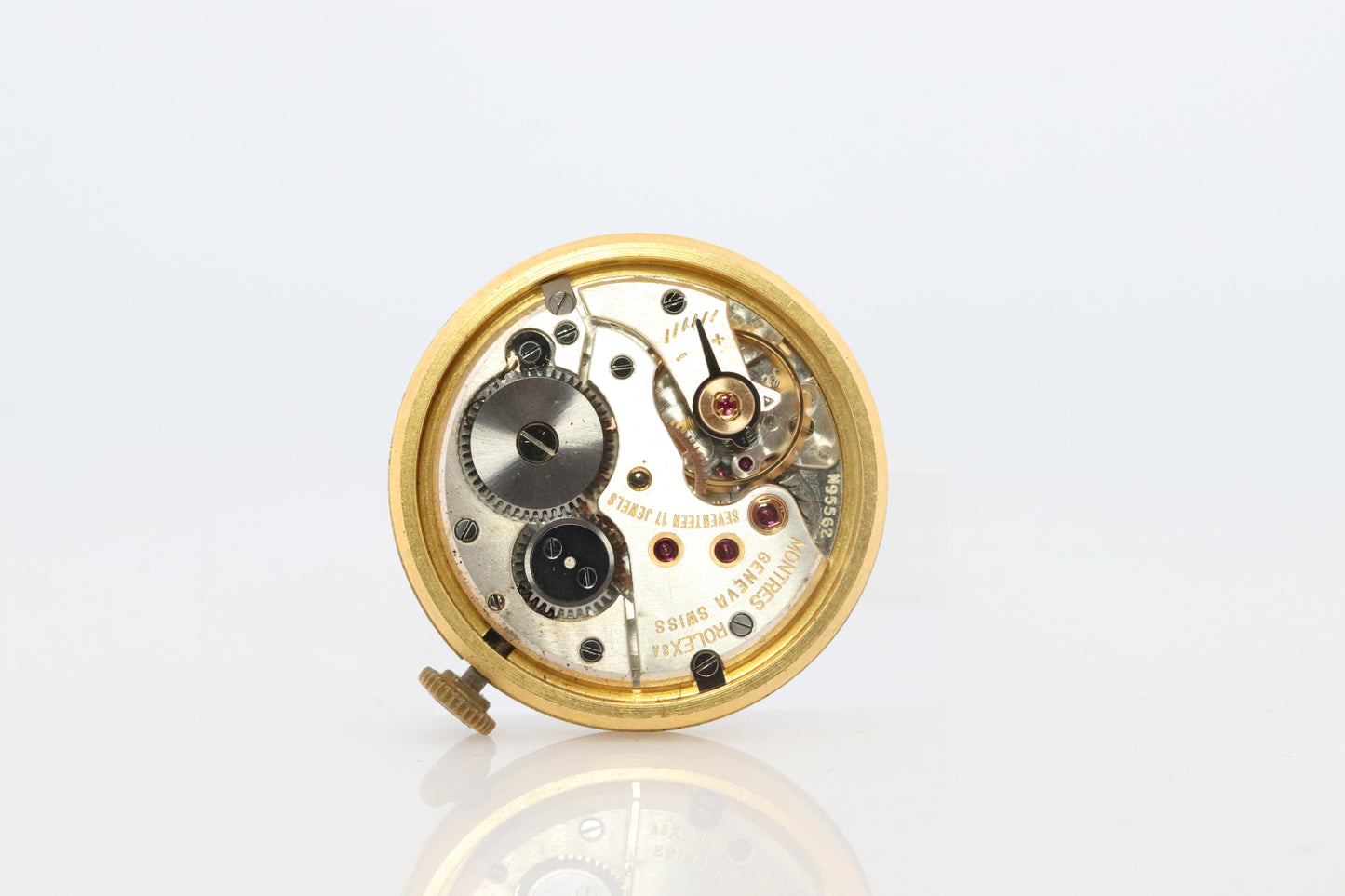 Vintage 9k ROLEX Watch. Rolex 9k YG 12868 Dress Watch 1950s