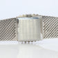 Omega watch 511.0452. Omega SS Diamond Bezel Vintage Ladies Blue Dial wristwatch