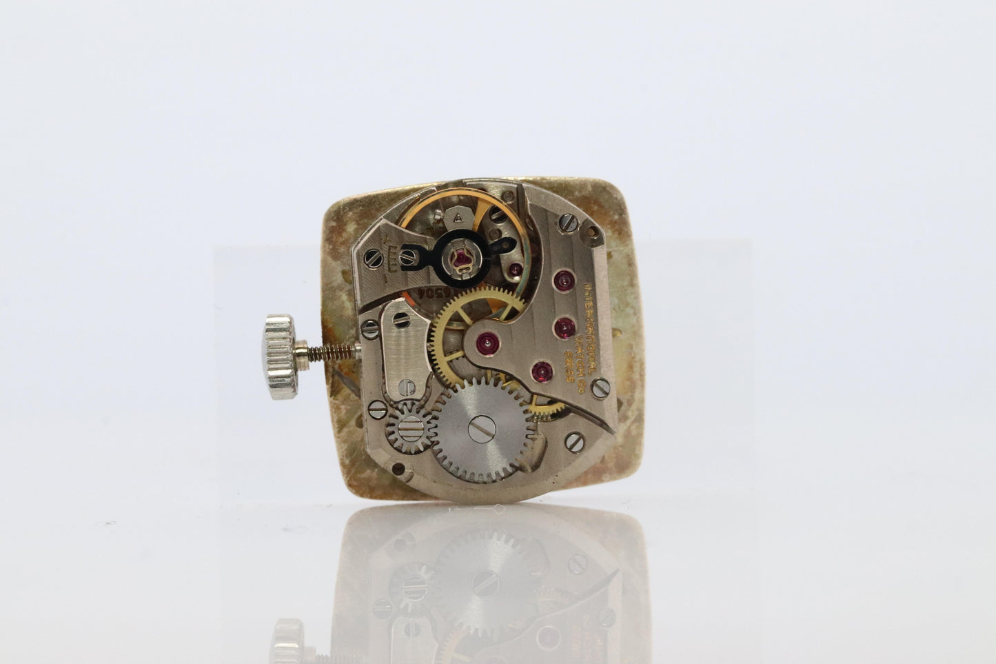 IWC watch 4174. International Watch Company Diamond Bezel Ladies watch.