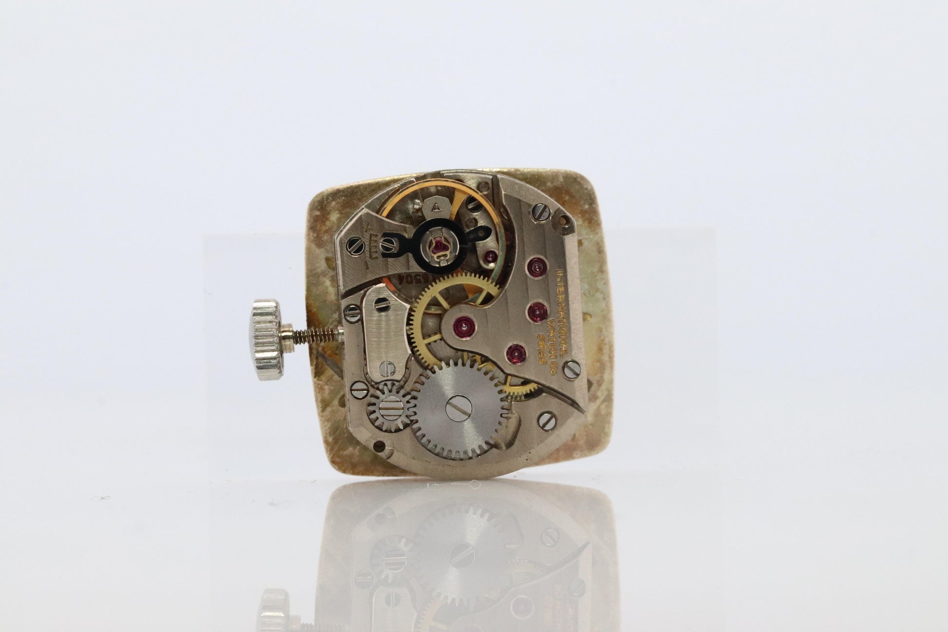 IWC watch 4174. International Watch Company Diamond Bezel Ladies watch.