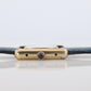 Must de Cartier Tank Blue Mystery Dial. Vermeil ARGENT 925 Small Windup Watch